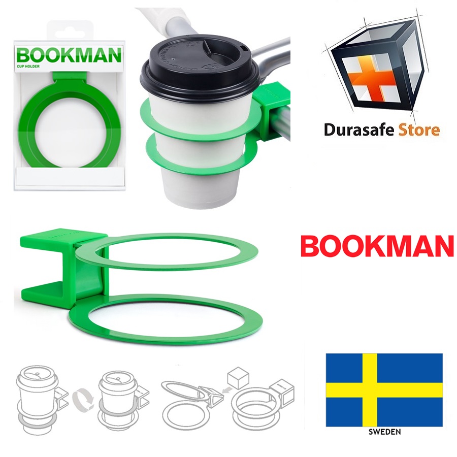 Bookman Cup Holder Green