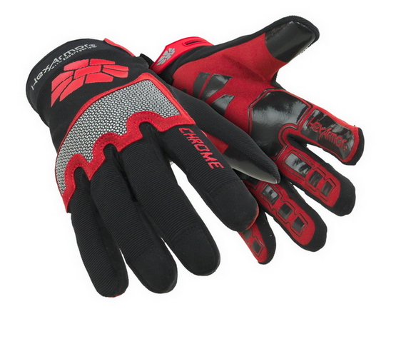 4022 Chrome Series Cut & Puncture Resistant Mechanics Glove small