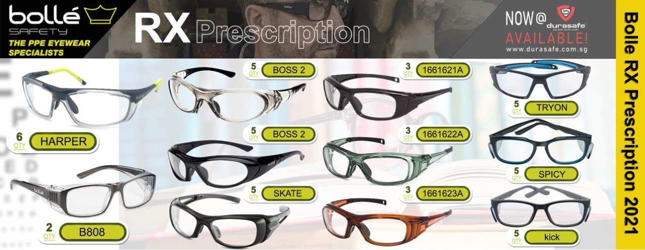 Bolle Rx Insert BOLLE RX PRESCRIPTION - Durasafe Shop